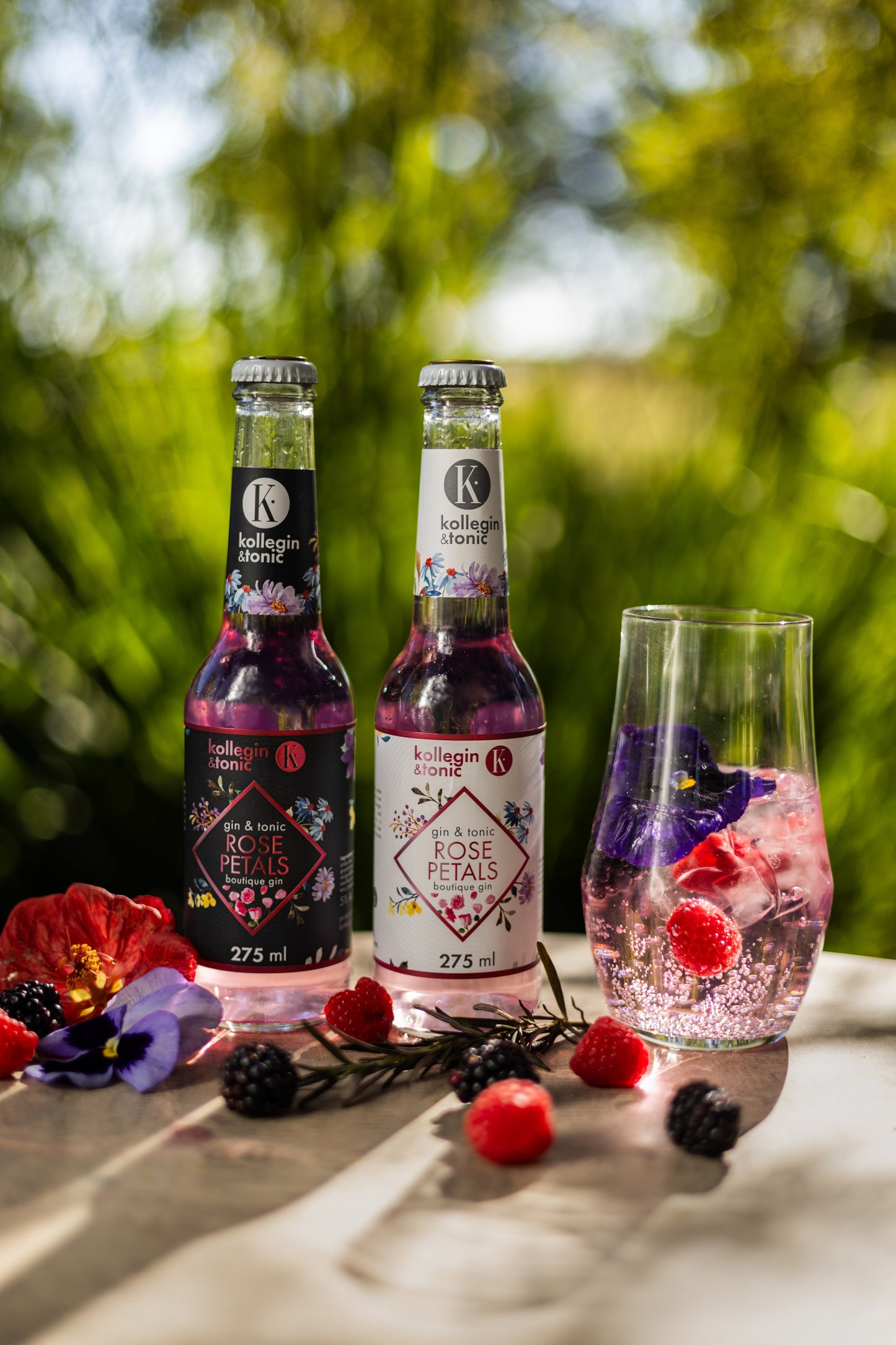 Gin & Tonic - Rose Petals